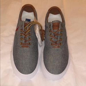 NEW!  POLO Ralph Lauren Vaughn Sneakers 7.5